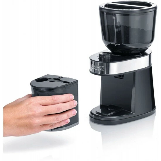 Schlussverkauf 🛒 GRAEF Kaffeesiebträgerautomat ES402EUSET Schwarz 🛒 – Bild 7