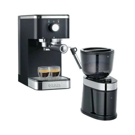 Schlussverkauf 🛒 GRAEF Kaffeesiebträgerautomat ES402EUSET Schwarz 🛒 – Bild 12