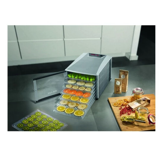 Brandneu ✔️ Graef GRA DA 510 DÖRRAUTOMAT, 630 W, 230 V, 50 Hz, 340 Mm, 330 Mm, 475 Mm 👏 – Bild 6