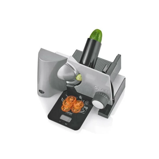 Bestpreis 🌟 Graef S 30000MW Sliced Kitchen - Allesschneider - Grau 🌟 – Bild 2