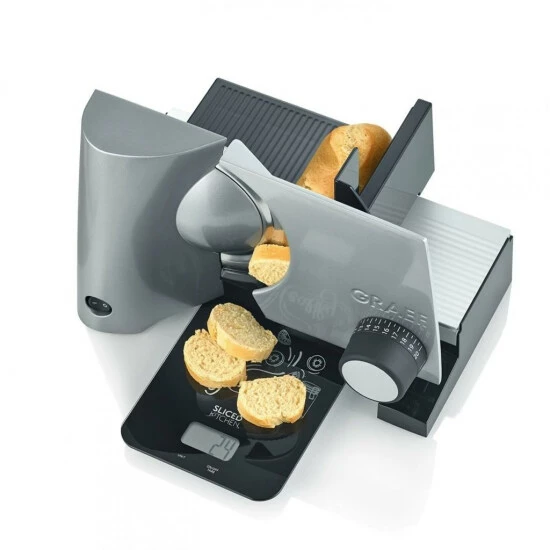 Bestpreis 🌟 Graef S 30000MW Sliced Kitchen - Allesschneider - Grau 🌟 – Bild 3