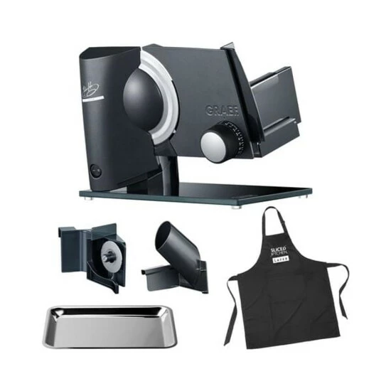 Blitzangebot 🎉 GRAEF SKS321 Allesschneider Aluminium Edelstahl Lafer Edition 😍 – Bild 12