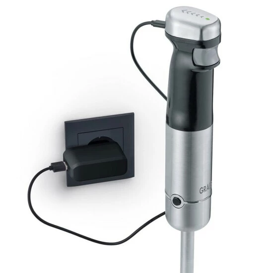 Besorgen ❤️ Graef HB 82 Akku-Mixer - Stabmixer - Edelstahl/schwarz 🔥 – Bild 7