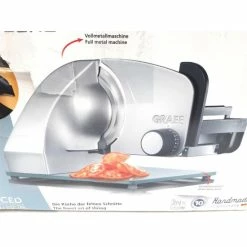 Blitzangebot 🎁 Graef M20EU Allesschneider, Edelstahl, Silber 👍
