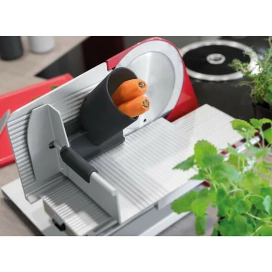 Bester Verkauf ⌛ Graef - Allesschneider SKS 100 GRF S10023 Mit Wellenschliff Und Glatter Klinge Im Lieferumfang 😀 – Bild 4