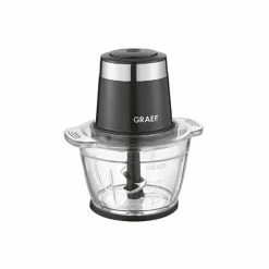 Bestpreis 🎁 GRAEF CH502 Zerkleinerer Glasbehälter 1l 500 W Schwarz 👏