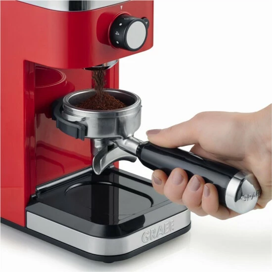 Bestpreis 🤩 GRAEF CM 503 Kaffemühle Rot, Farbe:Rot 🔥 – Bild 12