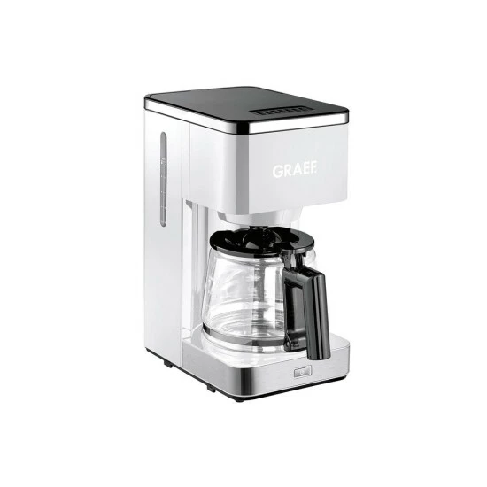 Billig ⌛ GRAEF FK401EU Kaffeemaschine 10 Tassen 1000Watt Weiß 🔥