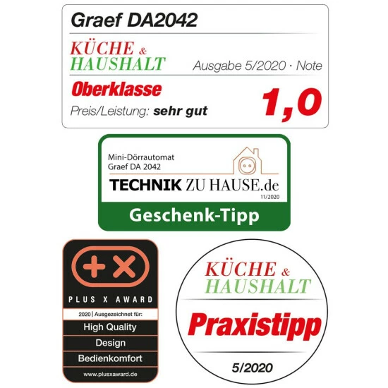 Besorgen 🤩 Graef DA2042 - Dörrautomat - Schwarz 😍 – Bild 13