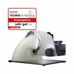 Rabatt 👍 Graef SKS700 Sliced Kitchen Grauweiß Allesschneider Inkl. MiniSlice-Aufsatz 🧨