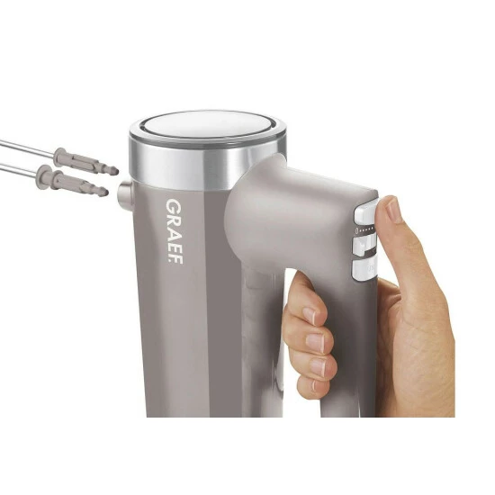Bestes Angebot ✨ GRAEF GREAF Handmixer HM508EU 600W Taupe ✔️ – Bild 4