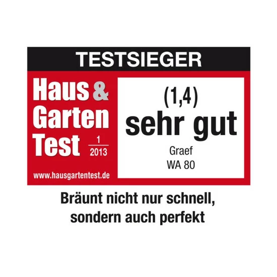Budget 👍 Graef WA 80 Waffeleisen Silber ⭐ – Bild 14
