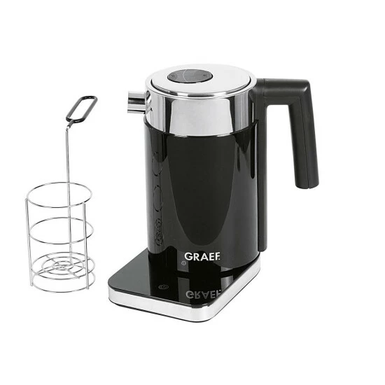 Am billigsten 🔔 Graef WK502EU Wasserkocher & Toaster - Schwarz / Edelstahl ✔️ – Bild 3