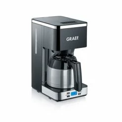 Budget ✨ GRAEF FK 512 Thermo-Kaffeeautomat, Farbe:Schwarz 👏