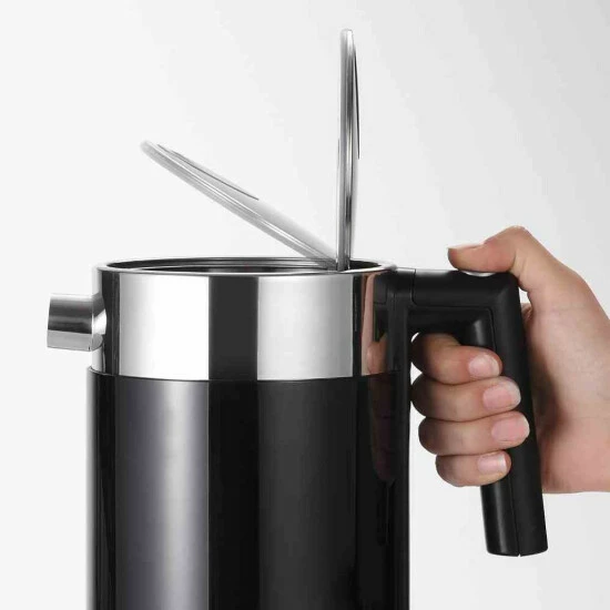 Billig ✨ Graef WK 702 Wasserkocher 1,5 Liter Schwarz 👏 – Bild 5