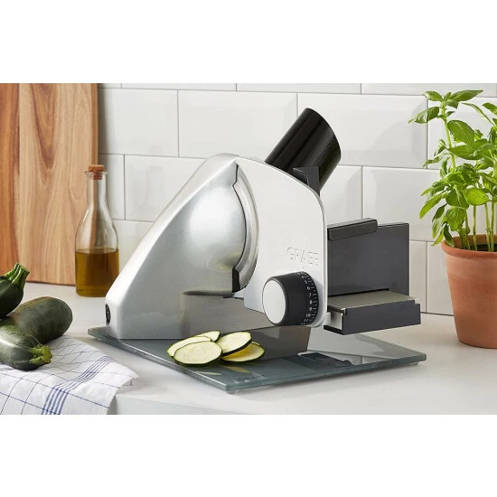 Schlussverkauf 🥰 Graef V20EU Küchenmaschinen - Silber 🌟 – Bild 8