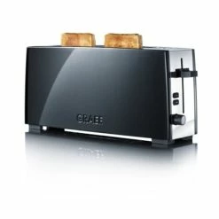 Besorgen 🎁 Graef TO92, 2 Scheibe(n), Schwarz, Aluminium, Edelstahl, Tasten, Drehregler, Bread Slice Centring; Cable Rewind; Control Knob With Clic-Clic Function; Extra-lift For Simple..., 880 W 😍