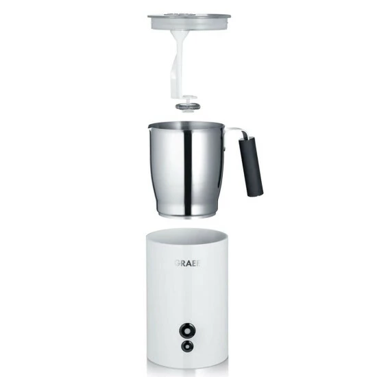 Bestes Angebot 🔔 Graef MS 701 Milchschäumer Weiß 🎁 – Bild 5