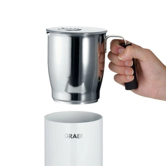 Bestes Angebot 🔔 Graef MS 701 Milchschäumer Weiß 🎁 – Bild 6