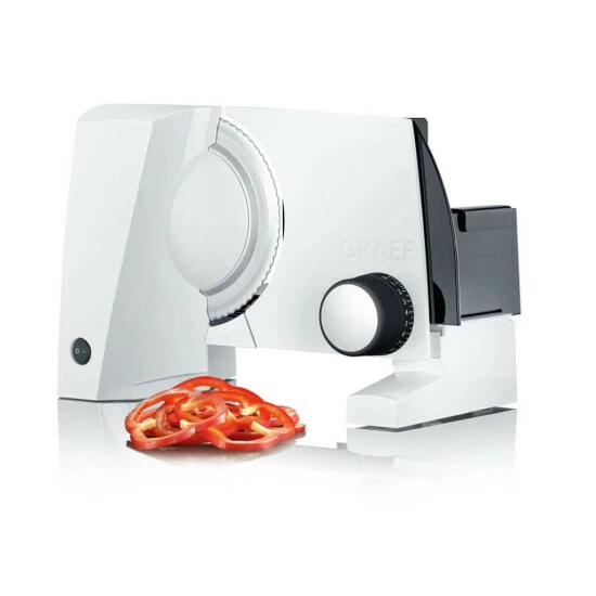 Bestes Angebot ⌛ GRAEF Allesschneider Mit Fuß Linie 100 Weiß ⭐ – Bild 3