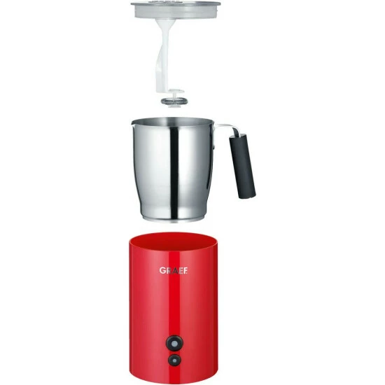 Aktion 🌟 Graef MS703EU Milchaufschäumer Rot ⭐ – Bild 2