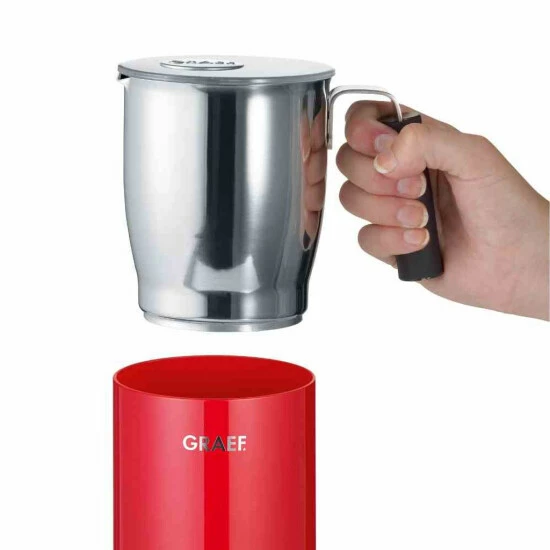 Aktion 🌟 Graef MS703EU Milchaufschäumer Rot ⭐ – Bild 4